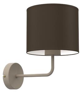 Nástěnná lampa ARDEN 1xE27/15W/230V béžová/hnědá