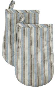 Chňapka Glove Chef Blue/Sand – set 2 ks
