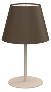 Stolní lampa ARDEN 1xE27/15W/230V béžová/hnědá