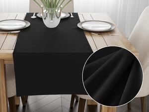 Biante Sametový běhoun na stůl Velvet Premium SVP-014 Černozelený 35x120 cm