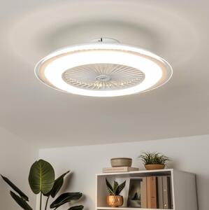 Brilagi - LED Stmívatelné svítidlo s ventilátorem RONDA LED/48W/230V bílá + DO