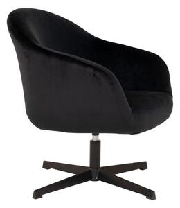 Černá obývací židle Larina