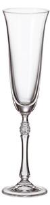 BOHEMIA PARUS GLASS SKLENICE NA ŠAMPAŇSKÉ 190ML SADA 6 KS