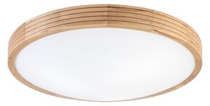 Brilagi - LED Stropní svít. CARVALHO MODERN SLIM 3xE27/60W/230V pr. 47,5 cm dub