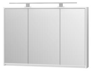 Kingsbath Savona New 100 zrcadlová skříňka do koupelny s LED podsvícením