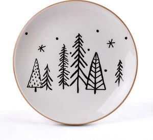 Keramický talíř STROMKY 24 cm