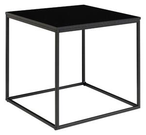 Černý odkládací stolek Leardina