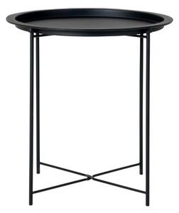 Černý boční stolek Idina