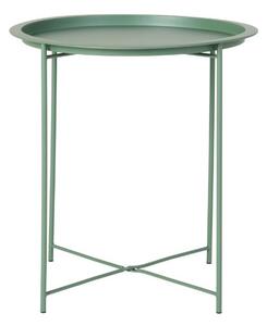 Zelený odkládací stolek Idina