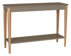 Konzolový stolek ASHME 105x35cm - hnědý