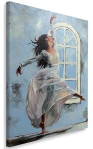 Obraz na plátně Tančící baletka - 70x100 cm
