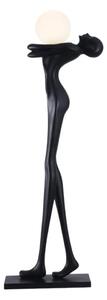 Immax 08811XL - Stojací lampa SILUETTE 1xE27/25W/230V 175 cm Human Woman