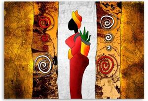 Obraz na plátně Žena z Afriky - 60x40 cm