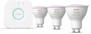 Základní sada Philips Hue WACA 3xGU10/4,2W/230V 2200-6500K + Hue bridge