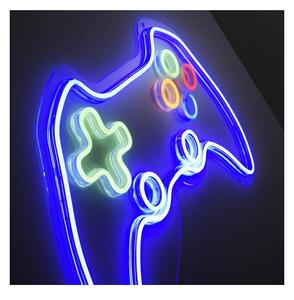 JUST LIGHT. 85022-70 - LED Neonová nástěnná dekorace NEON 1xLED/6,5W/5V gamer