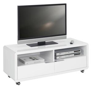 KOMODA POD TELEVIZI, bílá, 120/46/45 cm Carryhome - TV stolky & komody pod TV