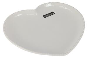 Keramický tác bílý 25cm