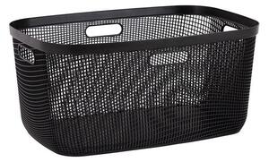 Koš na čisté prádlo MY MESH antracit, 45 l