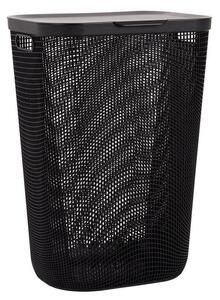 Koš na špinávé prádlo MY MESH antracit, 55 l