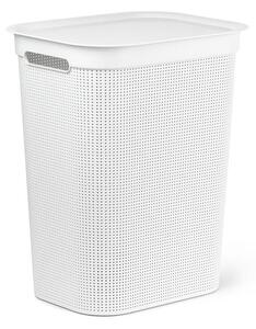 Koš na špinávé prádlo BRISEN bílý, 50 l