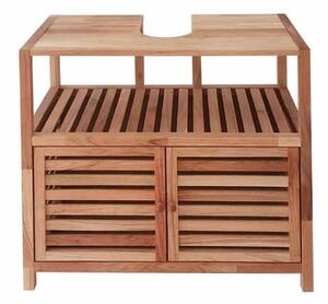 Koupelnová skříňka pod umyvadlo Naturel Home 67,5x63x35,5 cm ořech mat HOMEUM