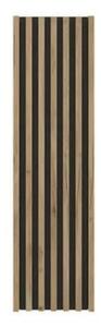 Koupelnová skříňka vysoká SAT Delano 34x125x36 cm dub mat DELANOV35DC
