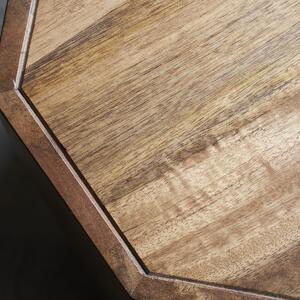 House Doctor, Dřevěná stolička / taburet Okta, 45 cm | Přírodní