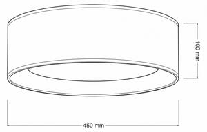 Brilagi-LED Str. svítidlo VELVET SIMPLE LED/24W/230V 3000K pr. 45 cm hnědá/zlatá