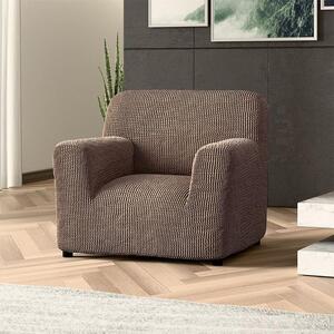 Bielastické potahy COSTINA oříšková křeslo (š. 60 - 110 cm)