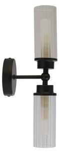 Searchlight 29982BK - Nástěnné svítidlo IMPERIAL 2xG9/33W/230V černá