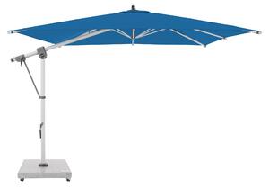 Doppler EXPERT, zahradní výkyvný slunečník s boční tyčí, 300x300 cm, modrá