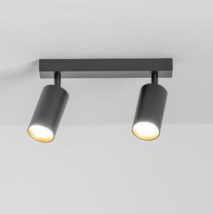 Brilagi - Bodové svítidlo SELE 2xGU10/30W/230V černá/zlatá