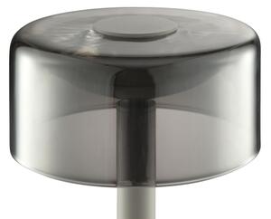 Brilliant - LED Stm nab dotyková stolní lampa RAZOR LED/2,5W/5V 2700K IP44 šedá