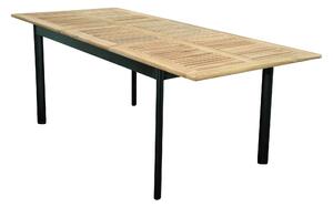 Doppler CONCEPT FSC®, rozkládací stůl s teakovou deskou