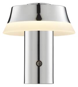 Brilliant - LED Stm nab dotyk stolní lampa KINICH LED/2,5W/5V 2700K lesklý chrom