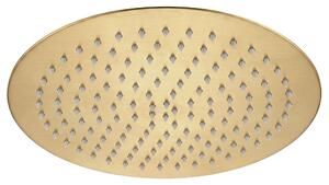 Rea Rea, kulatá dešťová sprchová hlavice, JS-P014BG, 30cm, zlatá matná, REA-P8604
