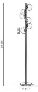 ONLI - Stojací lampa KIMBERLY 6xG9/6W/230V lesklý chrom