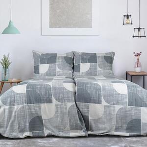Flanelové ložní povlečení NORDIC GREY