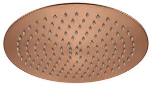Rea Rea, kulatá dešťová sprchová hlavice, JS-P014BRG, 30cm, měděná matná, REA-P8605