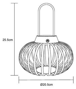 Globo 21035S - LED Stmív dot nabíj stolní lampa ALLEGRA LED/1W/3,7V 1500 mAh