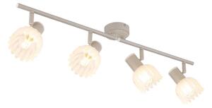 Globo 54317-4 - Bodové svítidlo PLANTA 4xE14/40W/230V