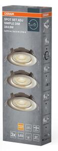 Osram - SADA 3x LED Stmívatelné podhledové svítidlo LED/4,9W/230V