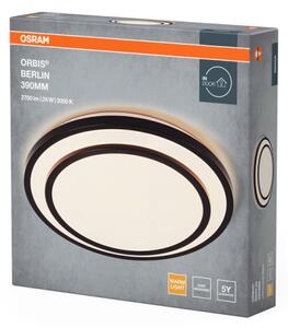 Osram - LED Stropní svítidlo ORBIS BERLIN LED/24W/230V pr. 39 cm černá