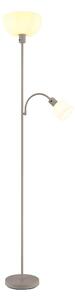 Globo 59947S - Stojací lampa HINTON 1xE27/40W/230V + 1xE14/25W