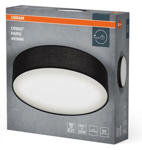 Osram - Stropní svítidlo ORBIS PARIS 3xE27/25W/230V pr. 48 cm černá
