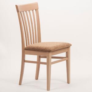Stima Židle K2 s čalouněným sedákem Odstín: Dub Sonoma, Látky: MIRON camel 7