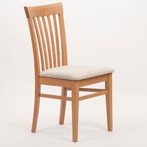 Stima Židle K2 s čalouněným sedákem Odstín: Dub, Látky: MIRON beige 71
