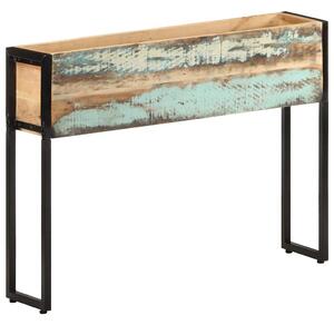 Truhlík 90 x 20 x 68 cm masivní recyklované dřevo 321940