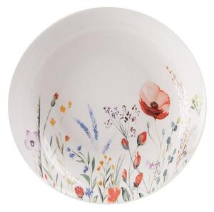 Porcelánový hluboký talíř MÁK 20,5 cm