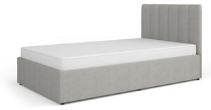 Manželská postel 120 cm Mossana MO12 (šedá) (s roštem) (s úl. prostorem)